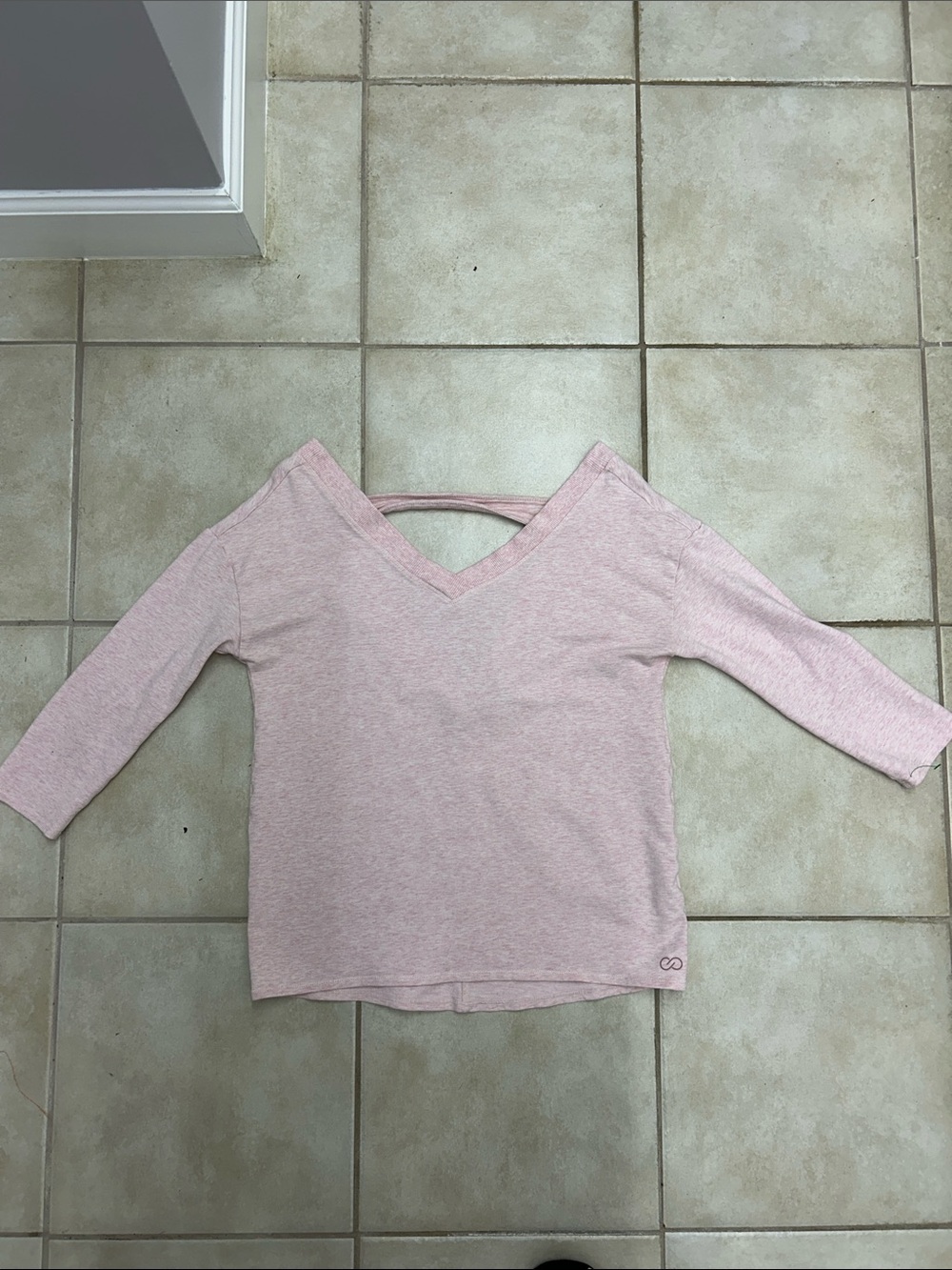 CALIA Yoga Top Shirt Athletic  Leisurewear Lounge Top Pink Size Small